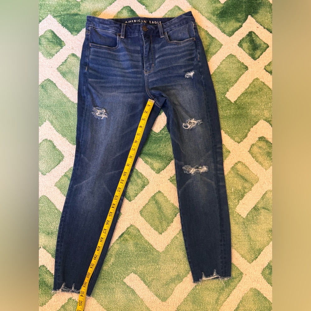 American Eagle, The Dream Jean, curvy hi-rise jegging, size 8 x-short - Picture 3 of 5